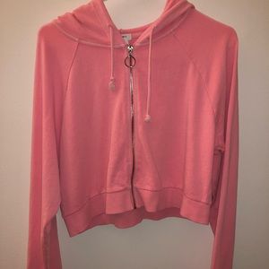Forever 21 Pink zip up